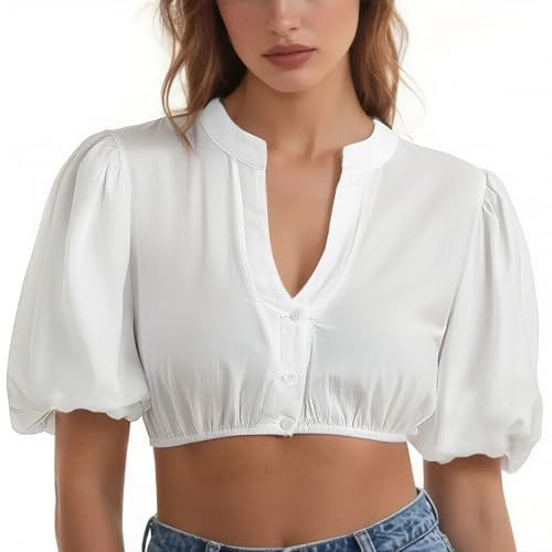 Costume Blouse Women's Dirndl Blouse Women's Beer Festival Lace Oktoberfest Costume Blouse White Dirndl Blouse Muslin Blouse White Lace Blouse Traditional Shirt Dirndl Top Sports Shirt Summer Blouse