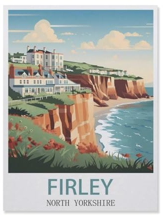 Filey North Yorkshire，Jigsaws Puzzles 1000 Pieces Classic Jigsaws Educational Games Toys，Best Gift for Adults and Kids（50x70cm）-IG35