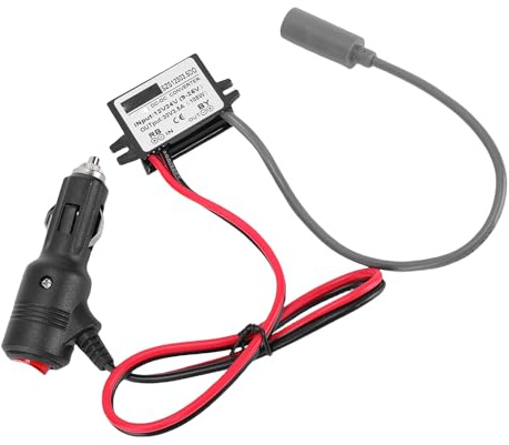 VELATEMOR 12V/24V auf 30V 3,5A Zigarettenanzünder-Adapter-Aufwärtswandler mit Automatischer Spannungsregelung für Wohnmobil, Boot, LKW, Auto und Satellitengeräte-Ladegerät