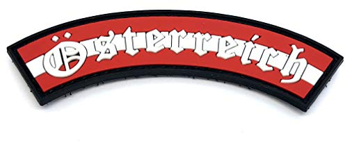 Österreich Bogen Leuchten im Dunkeln PVC Airsoft Paintball Klett Moral Schulter Flicken