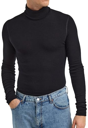 Dilling Herren Rollkragenshirt aus Merinowolle