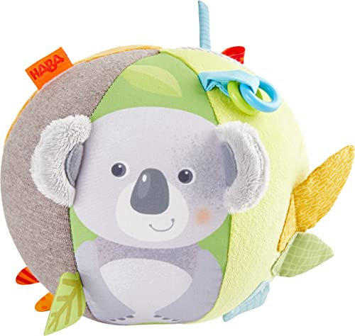 HABA 306657 - Entdeckerball Koala, Babyball ab 6 Monaten