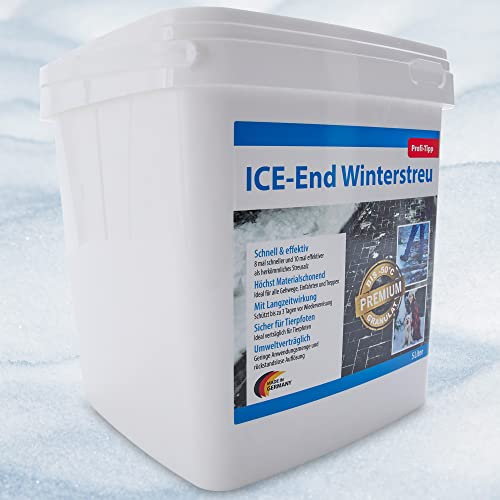 ONBEST ICE-End Auftau Granulat | effektives Enteiser- Streumittel Alternative zu Streusalz | tierfreundlich & umweltschonend | bis zu 3 Tage langanhaltend schnee und eisfrei im Winter | Bis -50°C