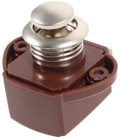 BUGUUYO Serratura Pulsantper Armadi per Camper Sicurezza Affidabile e Facile Installazione Adatta Motorhome e Furgoni con Accenti Perla