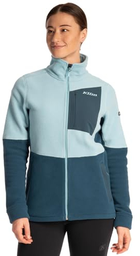 KLIM Women's Darby Canyon Fleece Jacket - XL - Reflecting Pond - Milky Blue