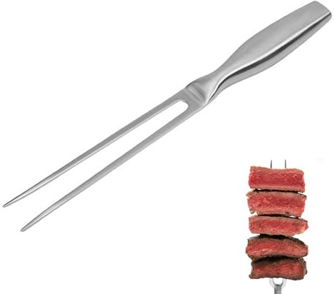 Carving Fork with Stainless Steel, Heavy-Duty Meat Fork Carving with Ergonomic Handle,Carving Forks for Meat and Ideal for Kitchen Utensil