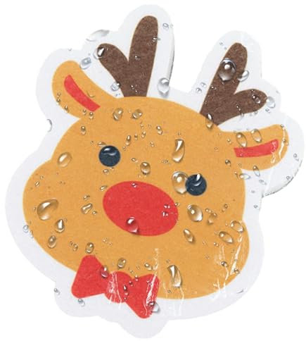 Spugne per la pulizia della casa – Spugna per lavare i piatti per cucina, design natalizio , strato in tessuto non tessuto, spugne per la decontaminazione per pentole, padelle, teglie, piatti