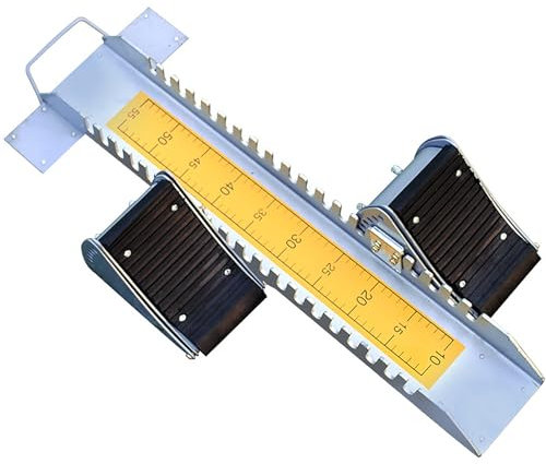 CHENLIU Aluminiumlegierung Einstellbare Leichtathletik Leichtathletik Ausrüstung Athletische Startblöcke, Gummipedale 70 * 15 * 5cm,Gelb
