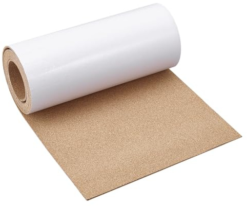 PH PandaHall 30cmx2.4m Rouleau de Liege Adhesif Feuille de Liege Autocollant 3mm Rouleau de Lieges Mural Adhesif pour Mur pour Maison le Bureau L'École les Panneaux D'Affichage Décoratifs