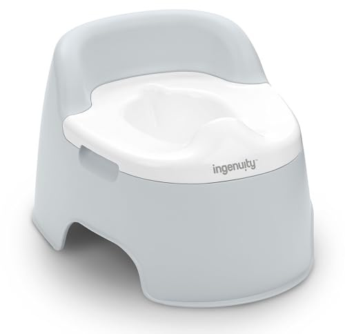 Ingenuity Full Comfort Toddler Potty, High Back & Seat Handles for Support, Removable Bowl, 18 Months+