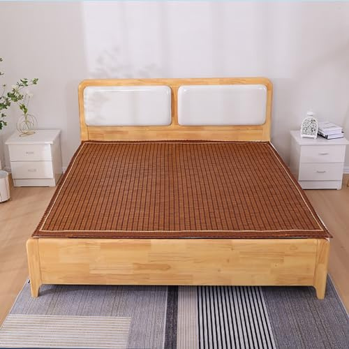Cubrecolchón de carbón de bambú refrescante, tapete plegable de verano para camas individuales y dobles, solución refrescante para el sueño para el hogar y el dormitorio, ropa de cama transpirable y