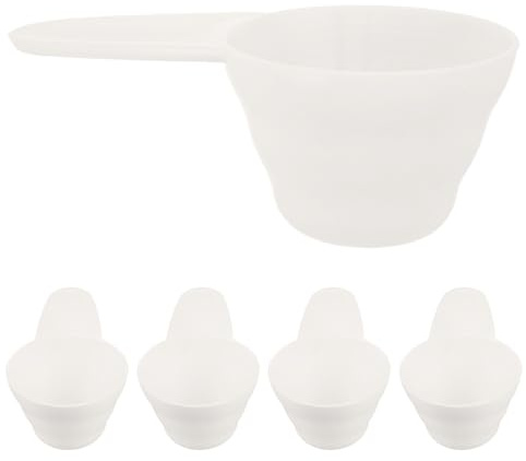 JECOMPRIS 5 Medidoras de para Café Proteínas y Harina Tamaños 8/10/12 G Utensilio Multiusos para Cocina Repostería y Dosificación Precisa