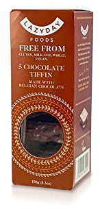 Lazy Day Gratuit De Chocolat Belge noir Tiffin (150g) - Paquet de 6