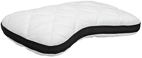 PIKOLIN - Cuscino Viscoelastico per Spalle | 60x40 cm, Memory Foam | Tripla Barriera Antiacaro, Antibatterico e Antiallergico, Fermezza Media | Doppia Fodera, OEKO-TEX