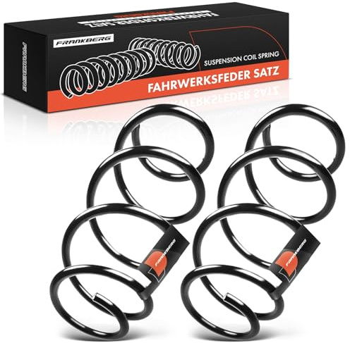 Frankberg 2x Muelles de chasis Muelles de suspensión Compatible con Clase C T-Model S204 Clase C W204 Replace# RH3928