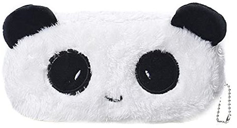 Kreative plüsch federmäppchen Panda lächelnde Form schreibwaren geldbörse multifunktionale Paket mäppchen Tasche kostengünstig und langlebigNützlich und praktisch