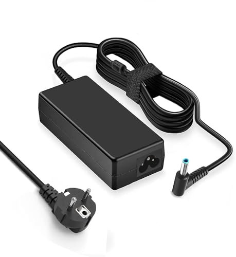 Replacement for HP Laptop Charger - 65W Power Adapter, Compatible with Envy 13 15 17 15-1039wm,Pavilion x360 11 13 15,EliteBook 820 830 840 850 G6 G3 G4 G5 G7-45 AC Power Supply Cord