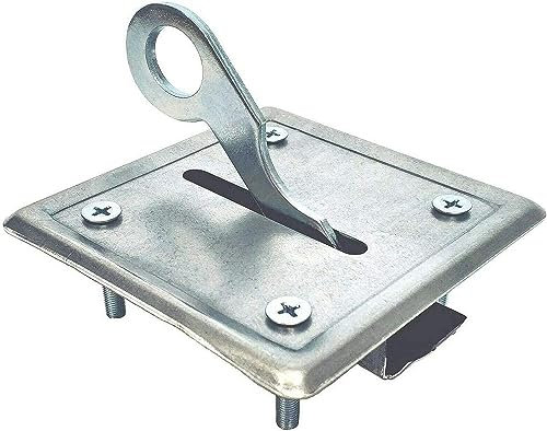 SERRATURA ZINCATA PER SCALA A PANTOGRAFO RETRATTILE BOTOLA DA SOFFITTO SCROCCO