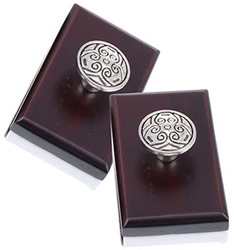 MAGICLULU 2 Stück Holz Tinte Blotter Tragbare Tintenunterlage Schnelltrocknendes Werkzeug Für Füllfederhalter Holzmaterial Für Kalligraphie Und Bürobedarf