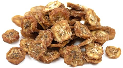 Sussex Wholefoods Organic Banana Coins, Soft and Chewy 1kg