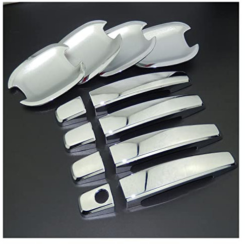 GXSAI Chrome Türgriffabdeckungen Und Türschüsselabdeckungen Car Styling Decorate Für Camaro 2009 2010 2011 2012 2013 2014 2015 Türgriff Abdeckung(Complete Set)