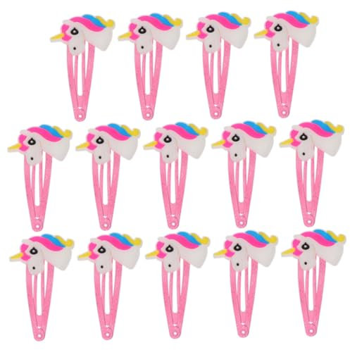 VICASKY 20stücke Einhorn Haarspange Für Mädchen Leichtes Haarspangen Cartoon Zarte Haarnadeln Für Alltag Party-haarspangen Kinderkopfschmuck Haarspangen Einhorn