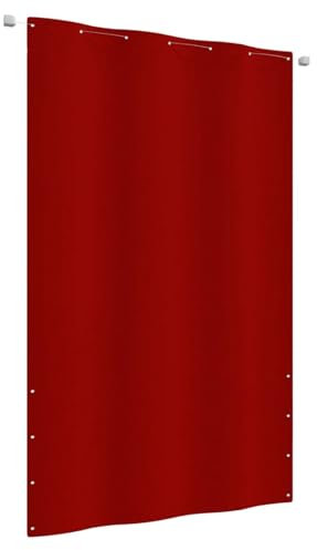 Xichuzi Balkon-Sichtschutz Rot 140x240 cm Oxford-Gewebe, Balkonsichtschutz, Windschutz Balkon, Windschutz Terrasse, Balkonverkleidung, Sichtschutz Garten - 148546