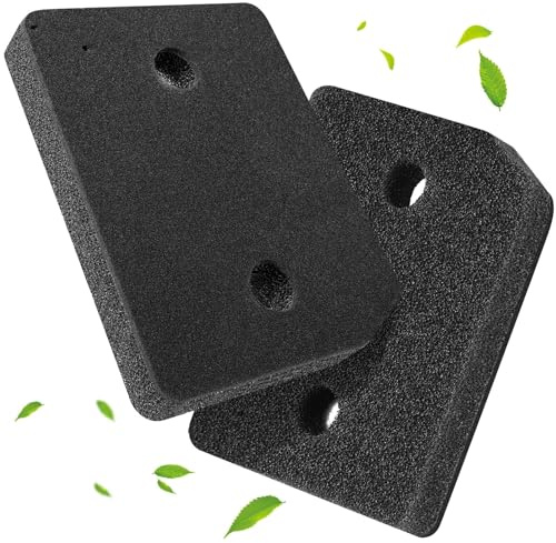 Inwee 2 Filters for Miele T1 Series Tumble Dryer 9164761, Dryer Sponge Filter Replacement Filter 210 x 158 x 32 mm, Foam Lint Filter for Heat Pump Dryer and Condenser Dryer
