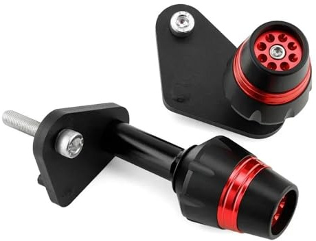 Crash Protector Sturzpads Motorradrahmenschieber Für Yamaha XJ-6 XJ 6 XJ6 Diversion 2009-2016 Rahmenschieber Fallschutz Crash Protector Sliders Stand Sturzschutz(Rot)
