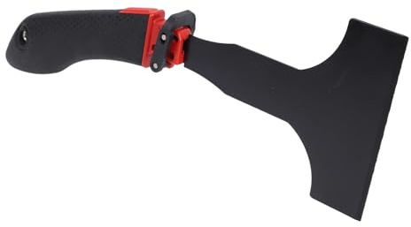 PUSOKEI Reciprocating Saw Scraper Blade Set, 10mm 30mm 50mm 100mm Scraper Blades, Tile Wall Cleaning Blade Attachment with Handle for Grout Removal