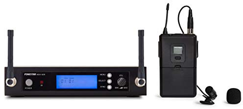 FONESTAR Micrófono inalámbrico de petaca UHF MSH-829