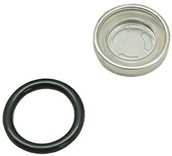 Lefossi Motorrad schauglas Ø 18 mm Bremspumpe Bremsflüssigkeitsbehälter Reparatursatz passt für Bremse Master Zylinder Reservoir Motorrad Dirt Bike Roller Yamaha Kawasaki Hondaa Suzukii