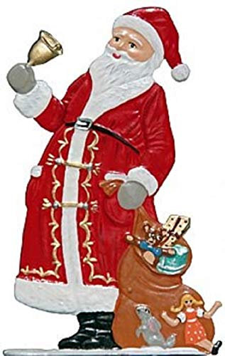 Wilhelm Schweizer Zinnfigur Nikolaus mit Glocke Jahresnikolaus 1988