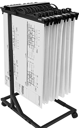 Arnos Hang-A-Plan A1 Binder & Adjustable Trolley Bundle