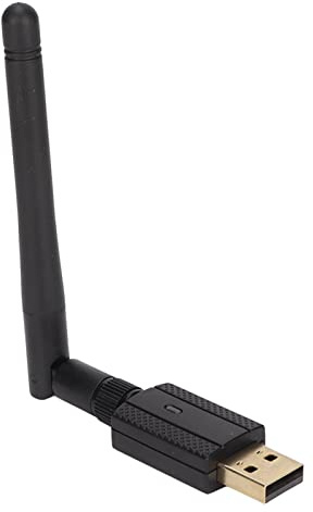 Adattatore WiFi Bluetooth USB 2 in 1, Scheda di Rete Wireless Protocollo Dual Band IEEE 802.11a/b/g/n/AC per Windows XP, per Windows 7, per Windows 10, per iOS, per Linux