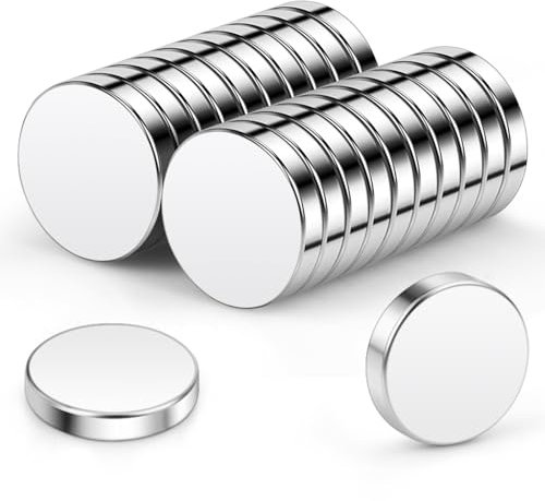 Wukong Neodym Magnete 10x2mm | 20 Stück, Extre Stark Mini Magnet Runde Kleine Magnets für Magnettafel für Pinnwand Magnettafel, Kühlschrank, Handwerk, Büro, Küche