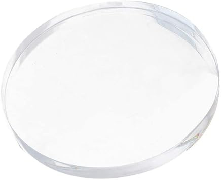 DQZRTUECA 10 mm rund akrylskiva, diameter 110–150 mm(Diameter 120mm)