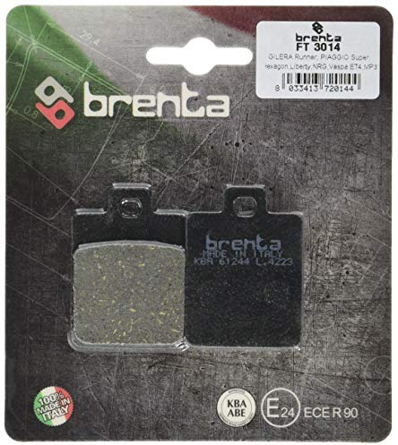 Brenta ft 3014 Bremsbeläge Organische Motorrad, Set von 2