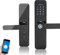 Dioche Smart Door Lock, Fingerprint & Keypad Unlock, WiFi Enabled, Black, Modern Style, Home & Office Use