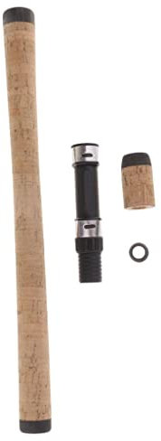 zalati Angelrutengriff mit Rollensitz Kork für DIY Rutenbau Reparatur