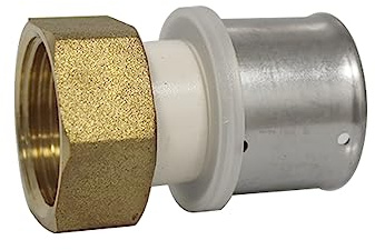 Raccord femelle ecrou tournant, multicouche à sertir, PPSU, 32x3,0-1.