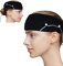 1Pcs Comfort Oxygen Nasal Cannula Headband, Elastic Oxygen Cannula Headband to Prevent Ear Soreness，Ear Protectors for Oxygen Tubing(Black)