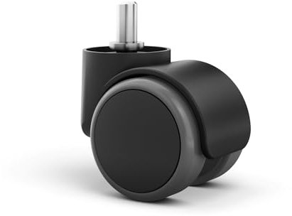 moll Maximo Ersatzrollen-Set | 5 gebremste Rollen für Maximo Kinderdrehstuhl | nachträglich montierbar | sicher & bodenschonend | ideal für Schulkinder | Made in Germany