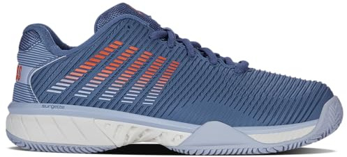 K-Swiss Hypercourt Express 2 Tennis Shoe, Inf/Arc/SCRLTIBIS, 43 EU, Inf Arc Scrltibis, 43 EU