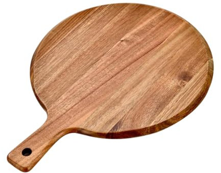 Alipis Planche à Découper Bois Pour Steak Pizza Et Pain Accessoire De Cuisine Multifonctionnel