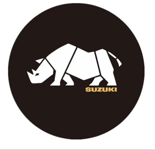 LHyfA Copertura Ruota di scorta Auto,per Suzuki Jimny SX4 Swift Vitara Kizashi lgnis Livio S-Cross,Copertura della Ruota di Scorta Protezione Solare Copriruota Antipolvere Accessori,B-15inch