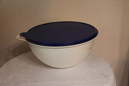 Tupperware Jr. Thatsa - Ciotola bianca con sigillo blu, 12 tazze