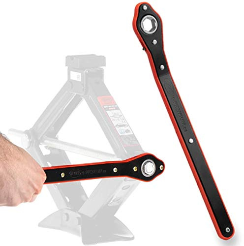 HEYNER Speed Ratchet Wrench for Car Scissor Lift Jack Reversible Wheel Tyre Wrench Handle Tool 442900