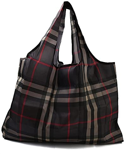 BEEFLYING Einkaufstasche Faltbar Wasserdicht, 3 Stück | Ablehnbar Umweltfreundliche Shopping Bag Nylon mit Beutel Und Taschengriff, für Einkauf Haushalt Reisen Outdoor Camping