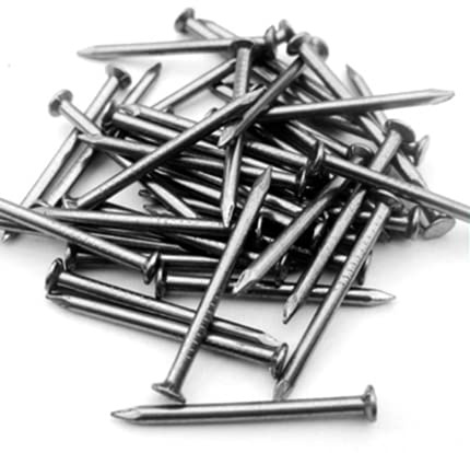 TERF® High Quality Bright Round Wire Nails 50mm (2 inch) Round Nail Use for Soft and Hard Timber Material Wood Joinery Furniture Craft Construction Applications and General Purpose Use - Pack of 150